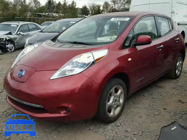 2012 NISSAN LEAF JN1AZ0CP6CT020441 зображення 1