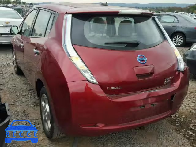 2012 NISSAN LEAF JN1AZ0CP6CT020441 зображення 2