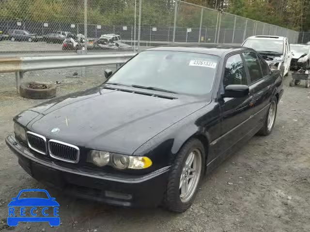 2001 BMW 740 WBAGG83461DN89635 image 1