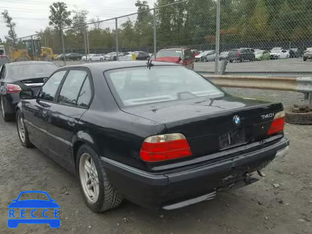 2001 BMW 740 WBAGG83461DN89635 image 2