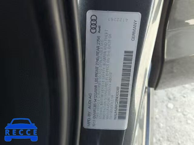 2014 AUDI A6 WAUHMAFC2EN063249 image 9