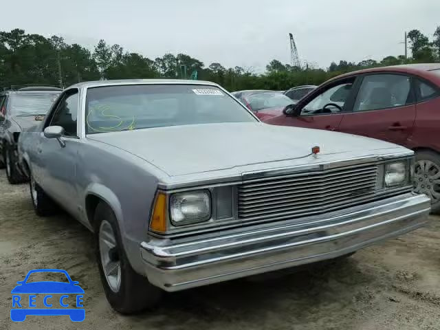 1981 CHEVROLET EL CAMINO 1GCCW80H0BD416576 image 0