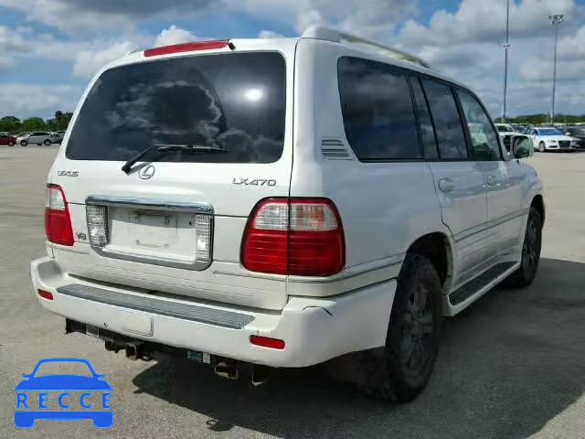 2004 LEXUS LX JTJHT00W143543762 зображення 3