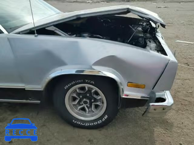 1986 CHEVROLET EL CAMINO 3GCCW80HXGS917952 image 9