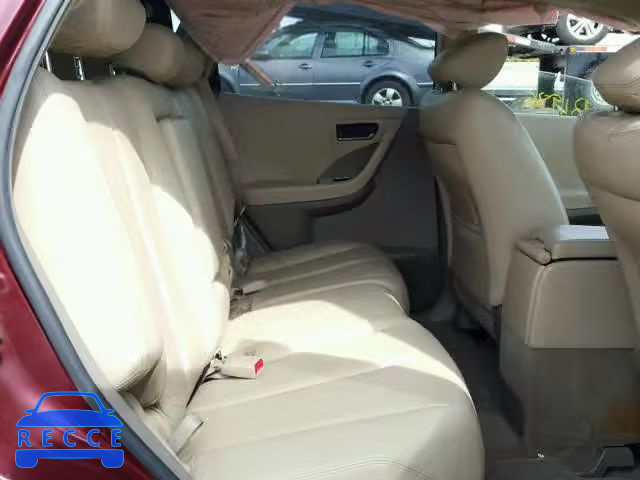 2005 NISSAN MURANO SL JN8AZ08W35W408455 зображення 5
