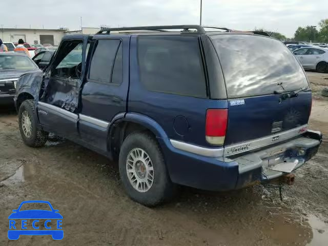 1999 GMC ENVOY 1GKDT13W1X2558702 image 2
