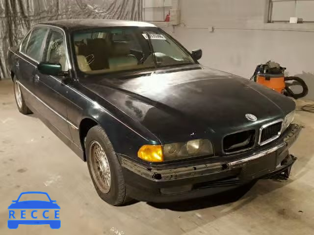 1996 BMW 740 WBAGJ832XTDL38670 image 0