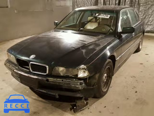 1996 BMW 740 WBAGJ832XTDL38670 image 1