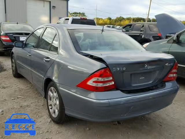 2006 MERCEDES-BENZ C WDBRF87H46F752286 image 2