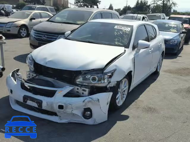 2013 LEXUS CT JTHKD5BH2D2170169 зображення 1