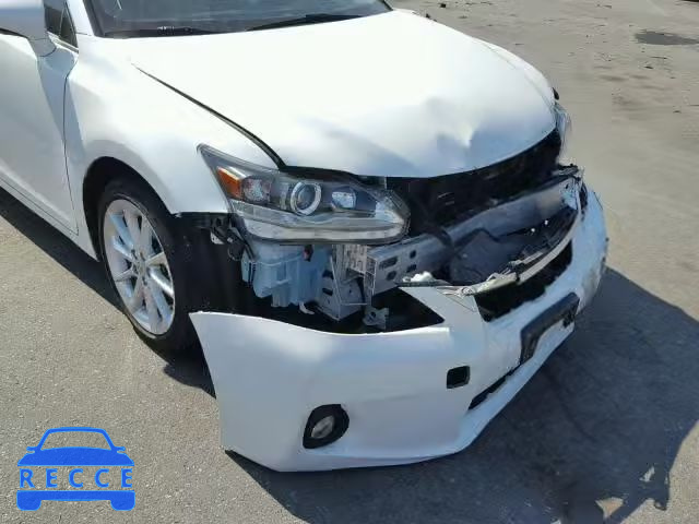 2013 LEXUS CT JTHKD5BH2D2170169 зображення 8