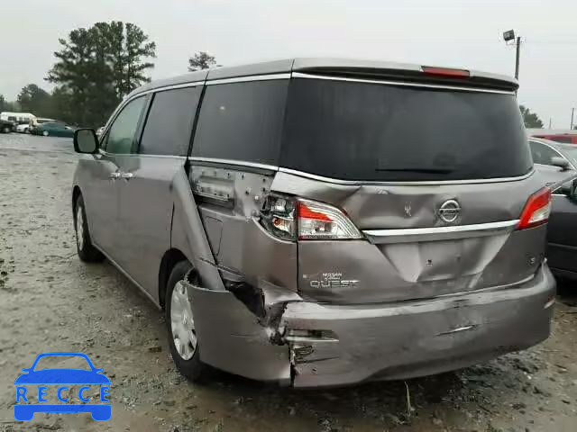 2011 NISSAN QUEST JN8AE2KP7B9008756 image 2