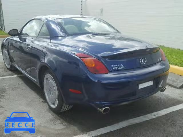 2003 LEXUS SC JTHFN48Y630042320 image 2