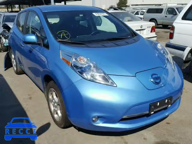 2013 NISSAN LEAF 1N4AZ0CP9DC407876 зображення 0