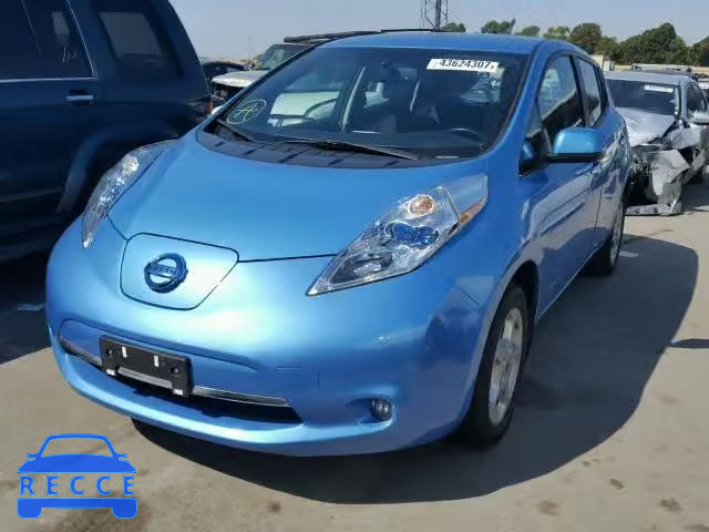 2013 NISSAN LEAF 1N4AZ0CP9DC407876 зображення 1