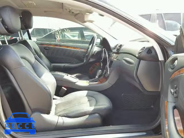 2009 MERCEDES-BENZ CLK WDBTJ56H49F264075 image 4