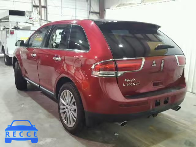 2011 LINCOLN MKX 2LMDJ6JKXBBJ26157 image 2