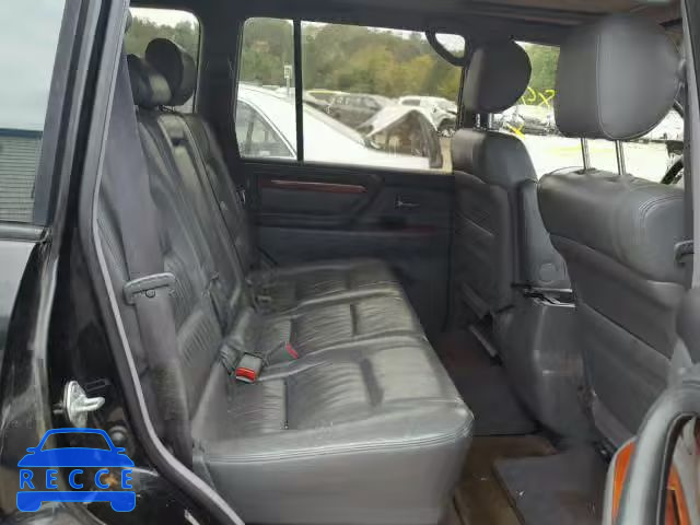 1999 LEXUS LX JT6HT00W1X0036117 Bild 5