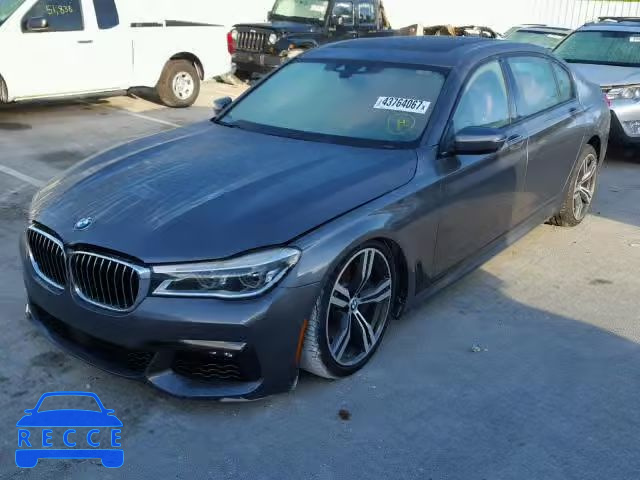 2016 BMW 750 WBA7F0C56GGM20686 image 1