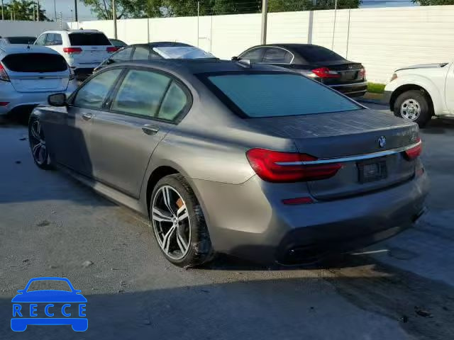 2016 BMW 750 WBA7F0C56GGM20686 image 2