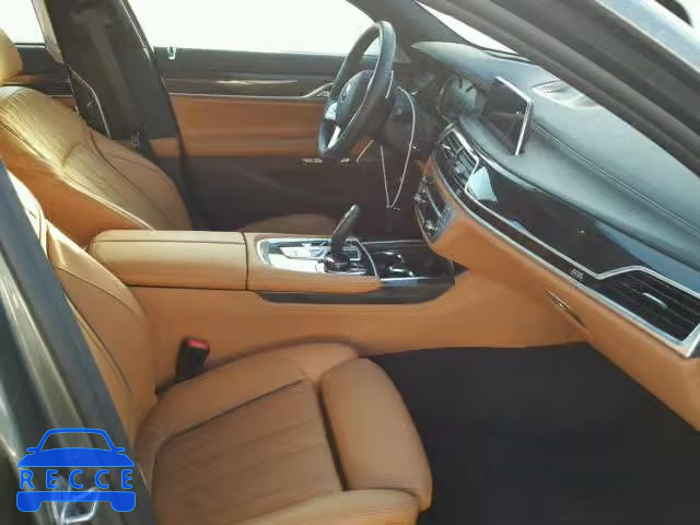 2016 BMW 750 WBA7F0C56GGM20686 зображення 4