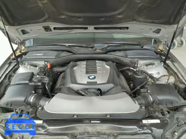 2007 BMW 750 WBAHN83527DT69887 image 6