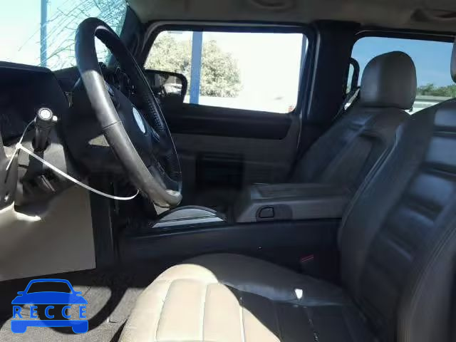 2005 HUMMER H2 SUT 5GRGN22U15H101552 image 4