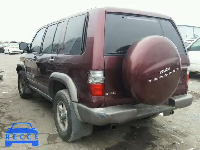 2000 ISUZU TROOPER JACDJ58XXY7J16675 зображення 2