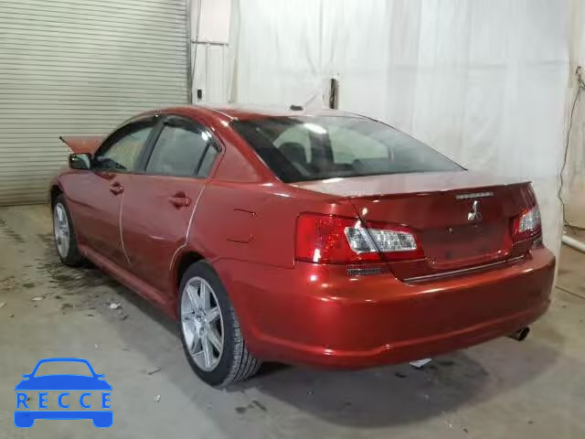 2010 MITSUBISHI GALANT 4A32B3FFXAE009225 image 2