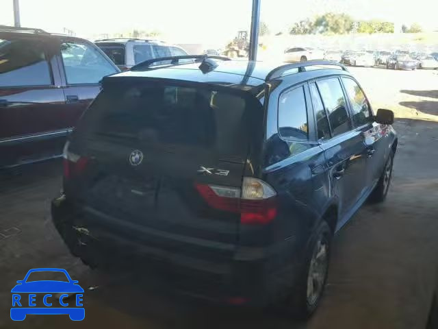 2008 BMW X3 WBXPC93438WJ18256 зображення 3