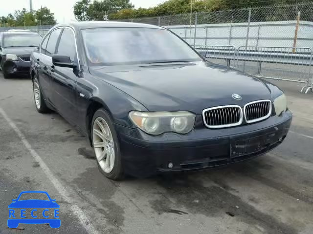 2004 BMW 745 WBAGL63544DP72691 зображення 0