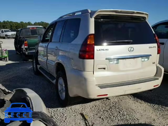 2003 LEXUS GX JTJBT20X830016327 image 2