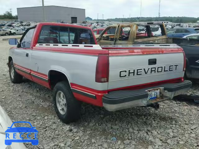 1992 CHEVROLET GMT-400 1GCDC14H3NE156476 image 2