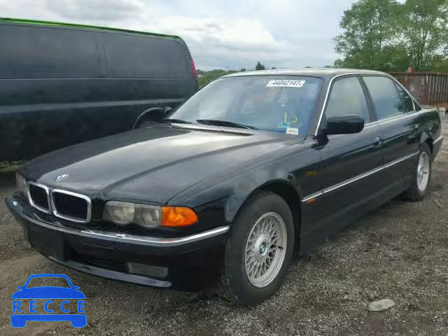 2000 BMW 740 WBAGH8341YDP09526 image 1