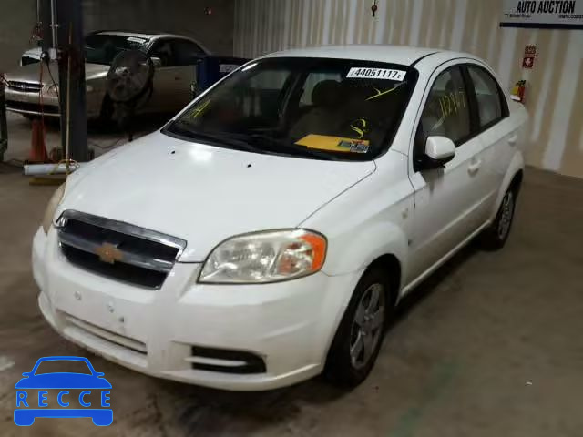 2008 CHEVROLET AVEO BASE KL1TD56628B163945 image 1