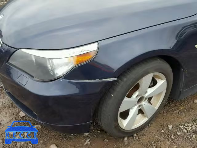 2006 BMW 530 WBANN735X6CN01831 image 8