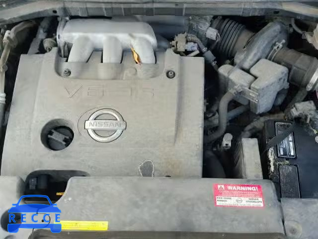 2004 NISSAN MURANO SL JN8AZ08W54W324698 image 6