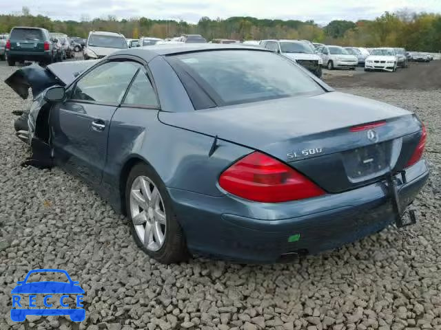 2003 MERCEDES-BENZ SL WDBSK75F03F046081 image 2