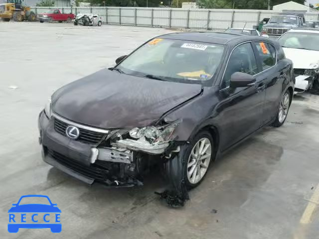 2011 LEXUS CT JTHKD5BHXB2019867 Bild 1