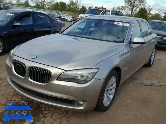 2010 BMW 750 WBAKC8C55ACY68790 зображення 1