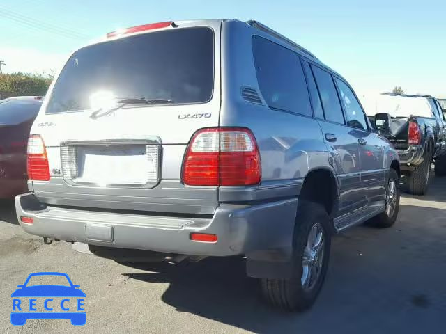 2004 LEXUS LX JTJHT00W943540284 зображення 3