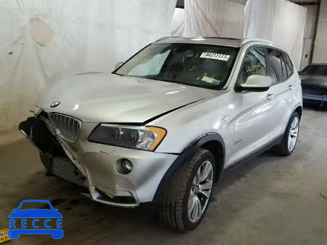 2014 BMW X3 5UXWX7C52E0E76443 image 1