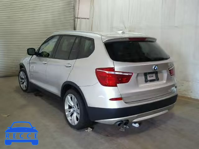 2014 BMW X3 5UXWX7C52E0E76443 image 2