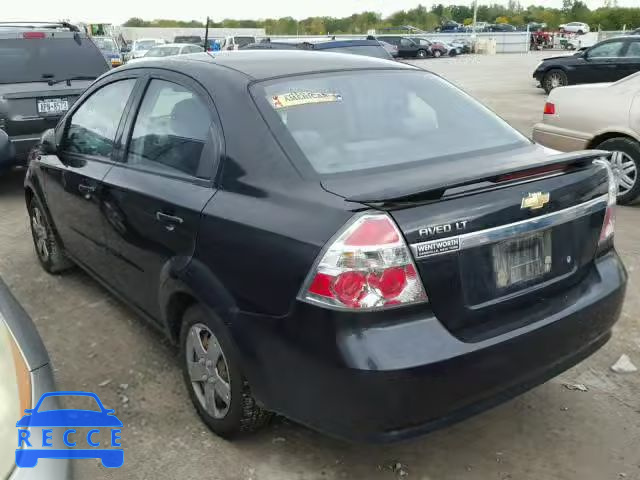 2009 CHEVROLET AVEO LS KL1TD56E29B330507 зображення 2