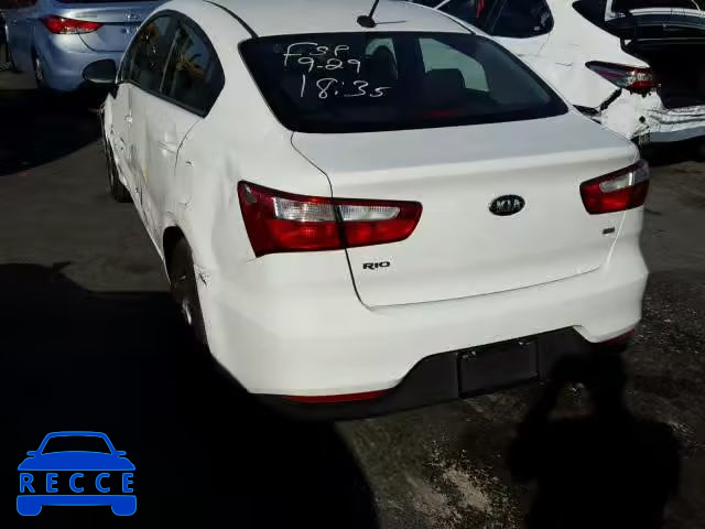 2017 KIA RIO KNADM4A33H6016091 image 2