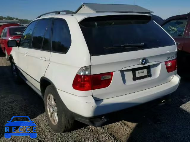 2005 BMW X5 5UXFA13535LY23370 зображення 2