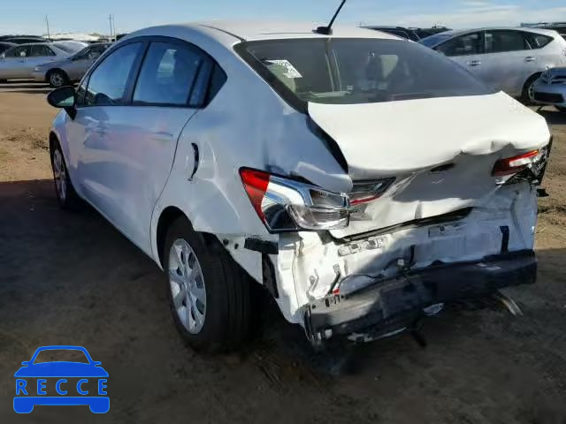 2017 KIA RIO KNADM4A35H6025620 image 2