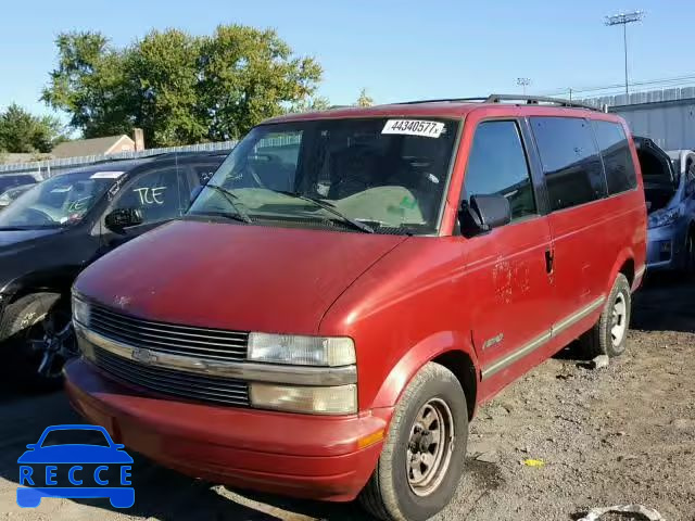 1998 CHEVROLET ASTRO 1GNDM19W3WB122178 image 1