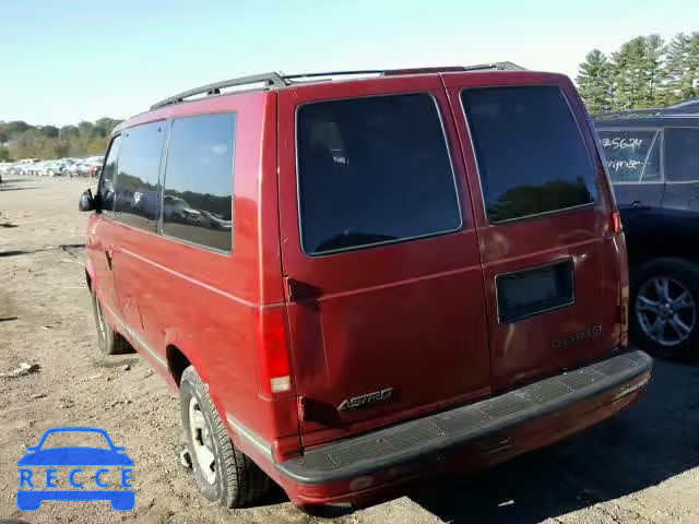 1998 CHEVROLET ASTRO 1GNDM19W3WB122178 Bild 2