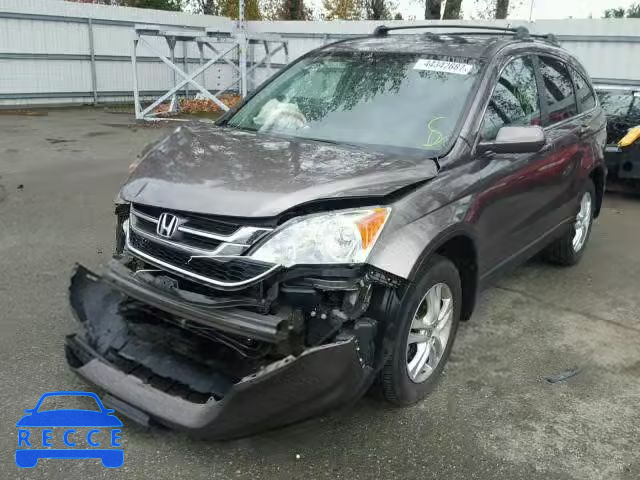 2011 HONDA CR-V EXL 5J6RE4H72BL095772 зображення 1